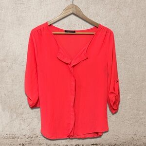 Young and Wild Sheer Pink Blouse